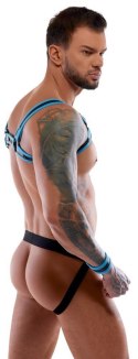 Men's Jock set black/blue 2XL