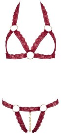 Bra Set open red S/M