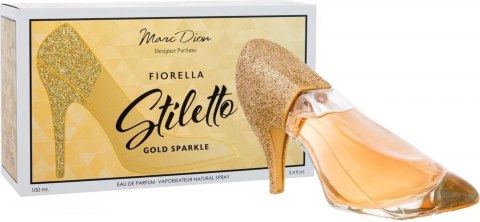 Kinky Pleasure - AC081 - Desinger Parfume Stiletto - Gold