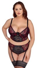 Bra Set black/red 95C/2XL