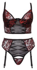 Bra Set black/red 95C/2XL