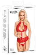 Suspender set red S/M