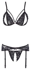 Lace Suspender Set L