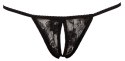 String crotchless black S-L